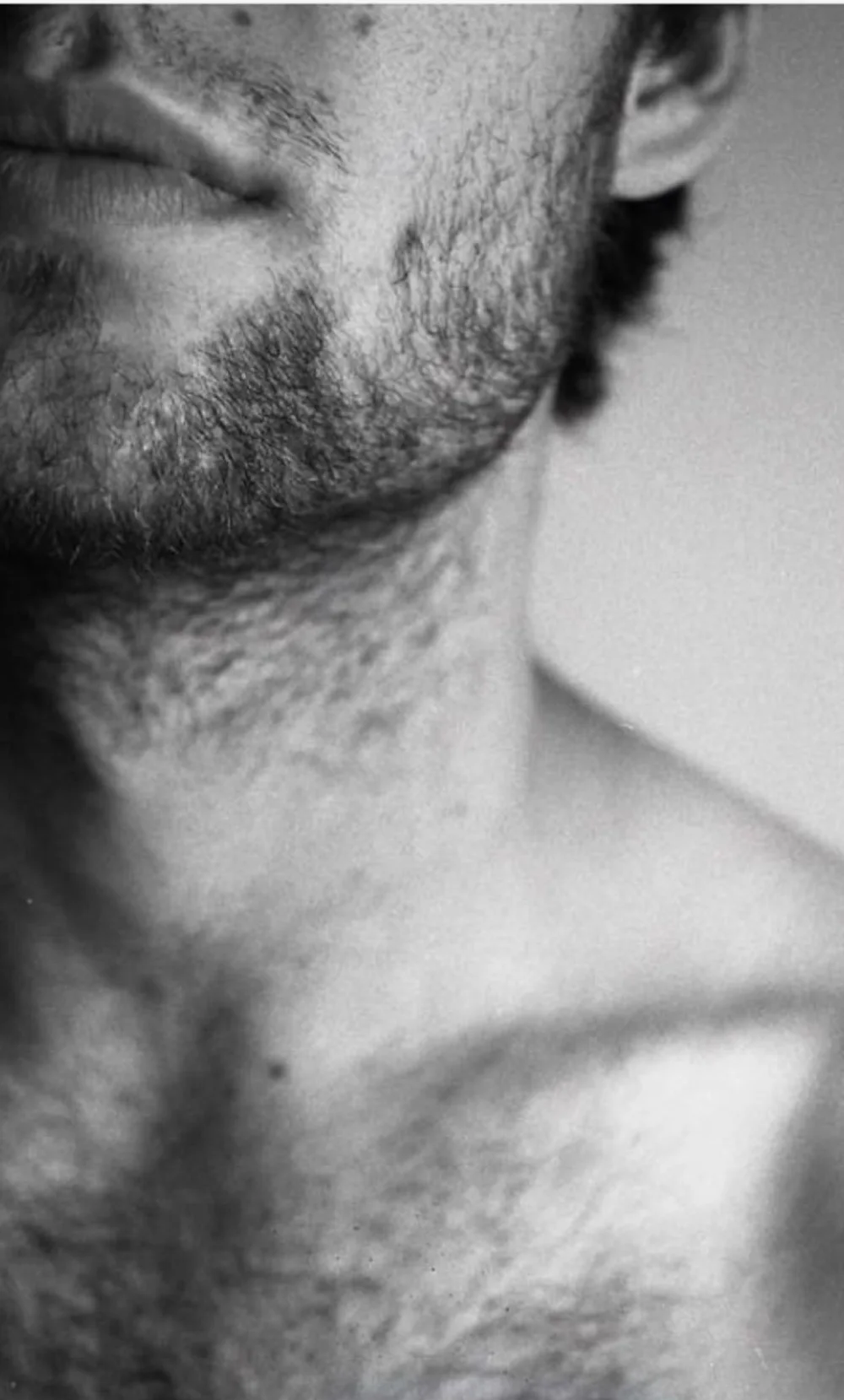 Men's clean jawline and neckline. Laser hair removal at NECTAR body•face•skin DeWitt MI