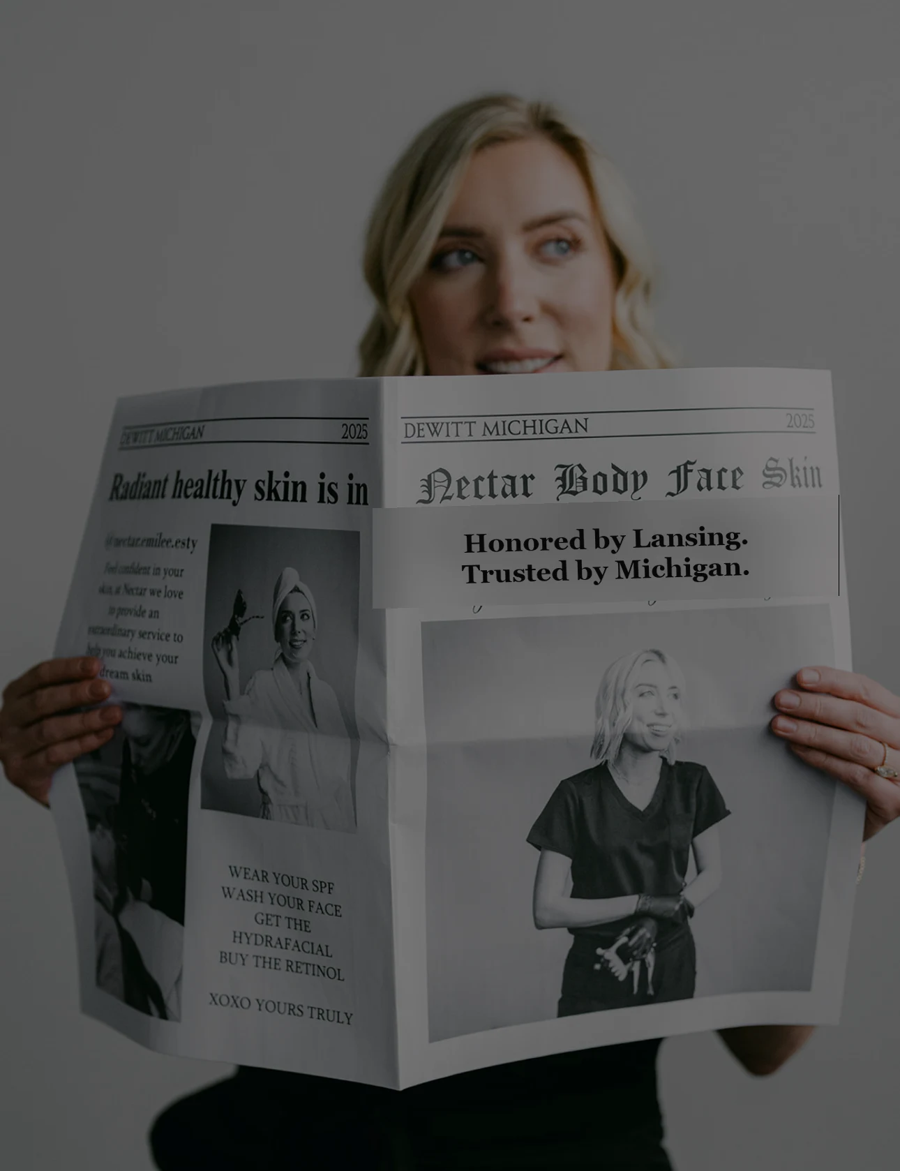 NECTAR body•face•skin — Honored by Lansing, Trusted by Michigan